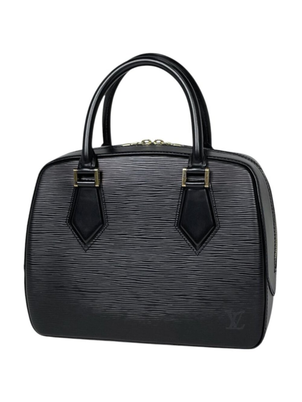 Louis Vuitton Sablon Handbag Epi Noir